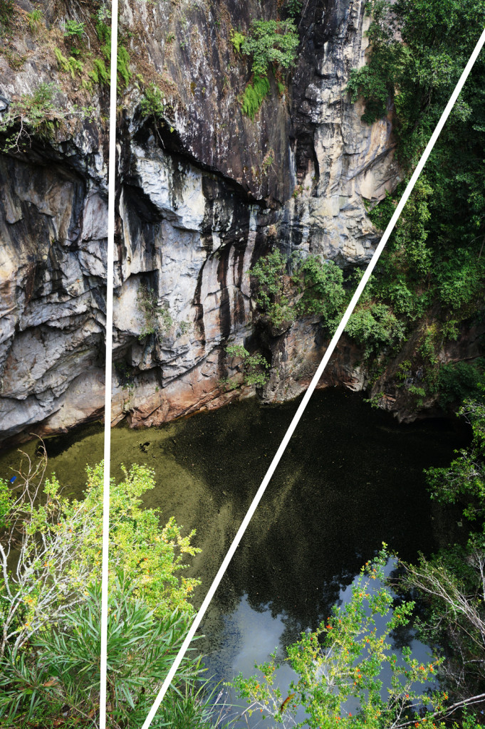 Dinner falls don't jump into this gorge