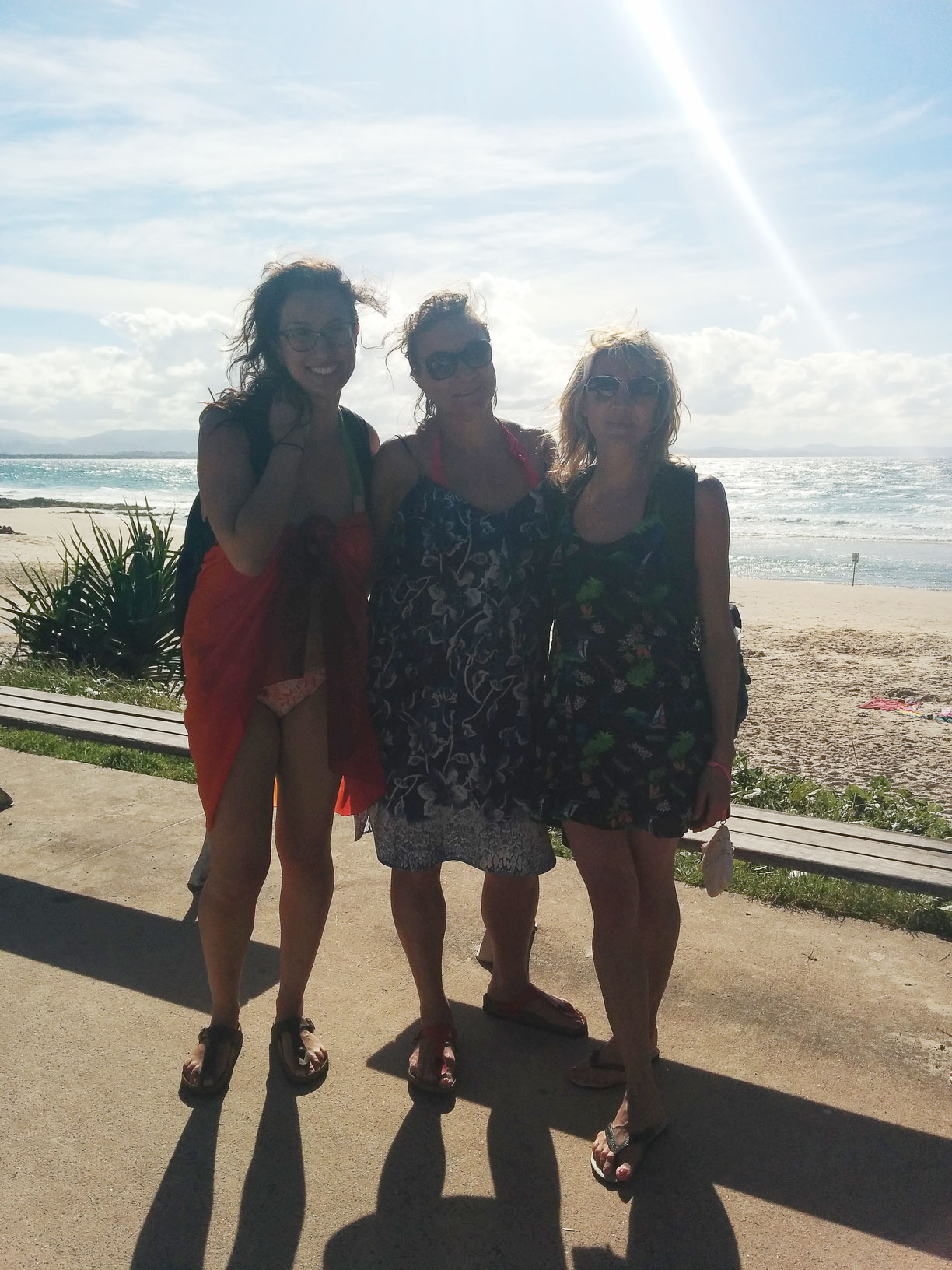 Hazy Silvia, Magda and Emilia