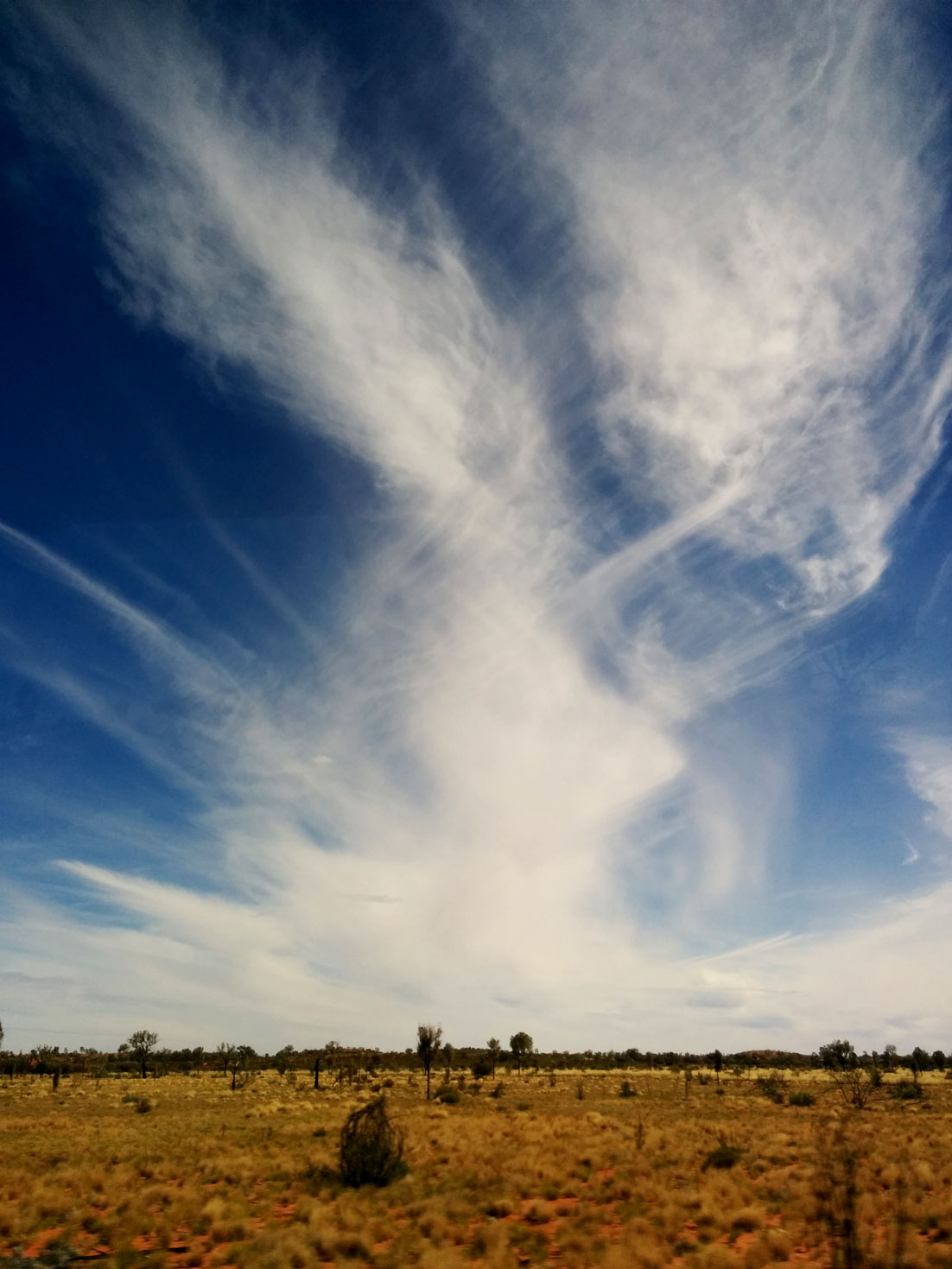 Vast skies, Outback Australia