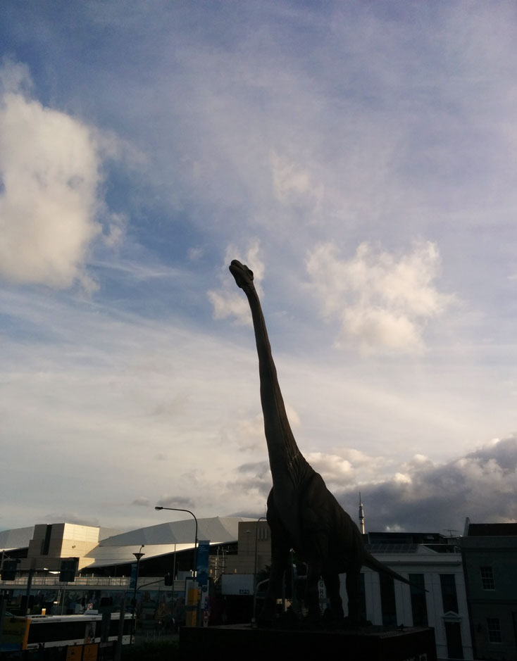 Brissie the dinosaur