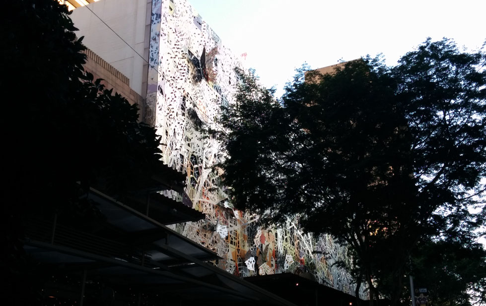 Butterfly facade in Brisbane