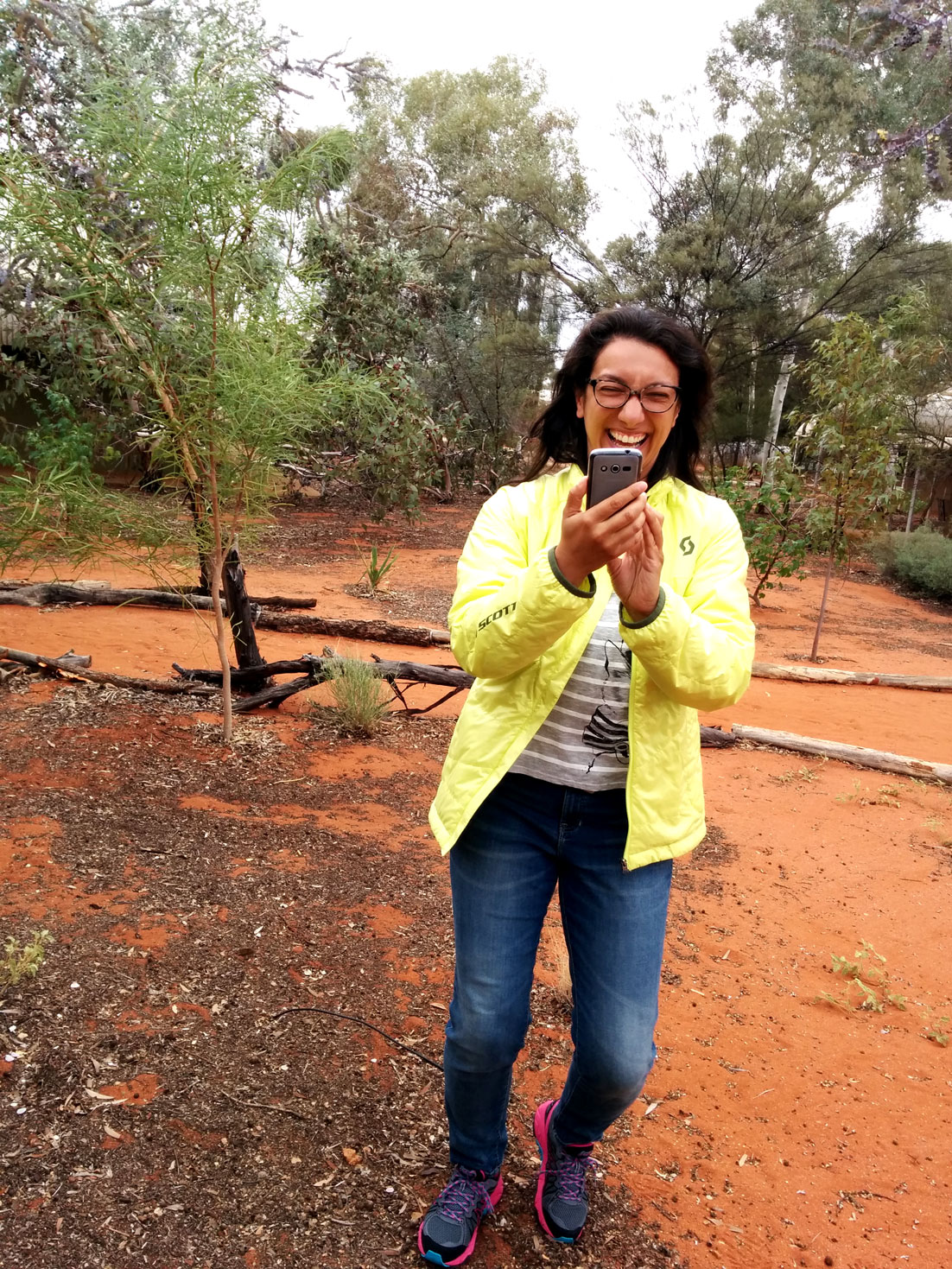 Goofy Silvia at Yulara