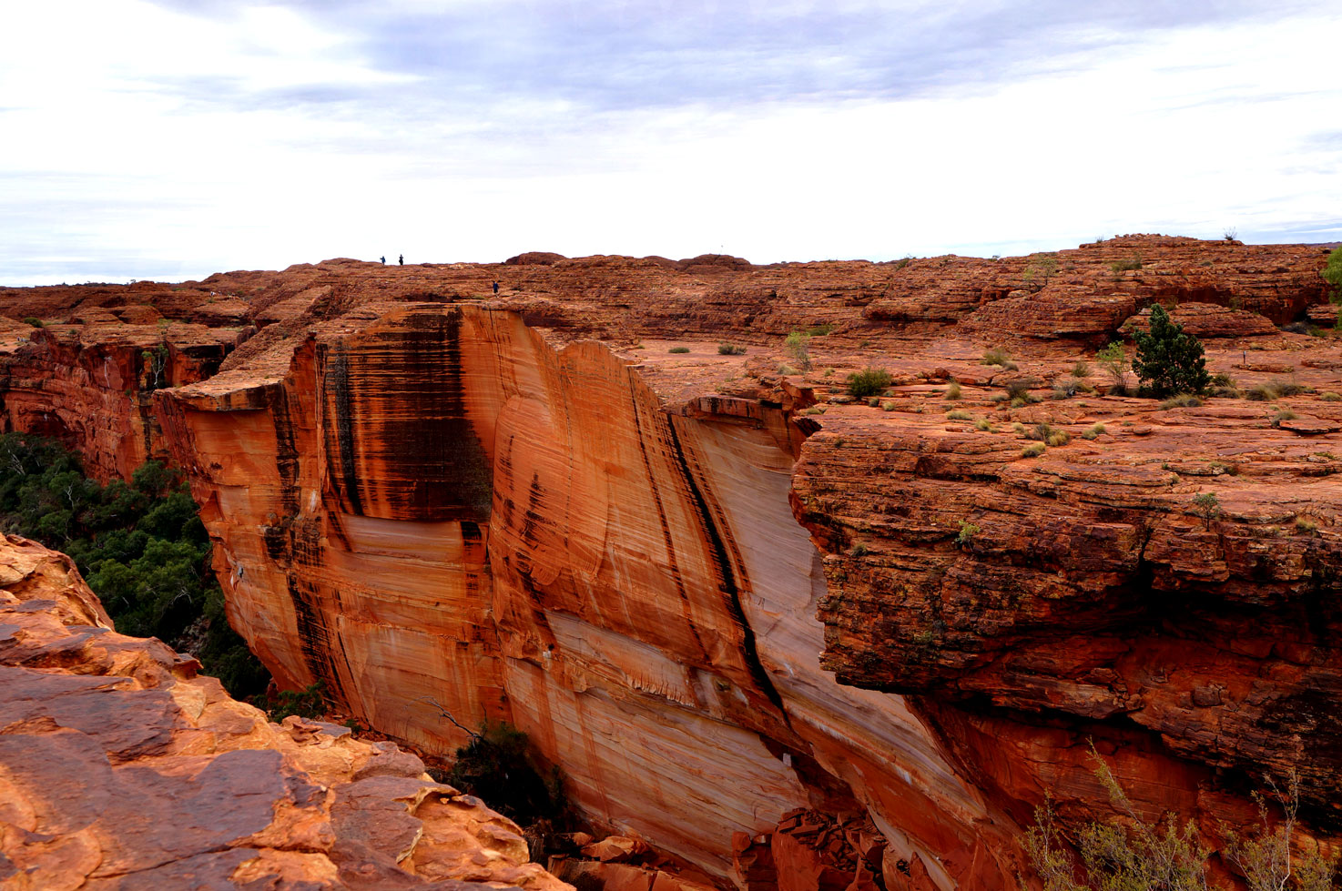 Kings Canyon, sheer drop