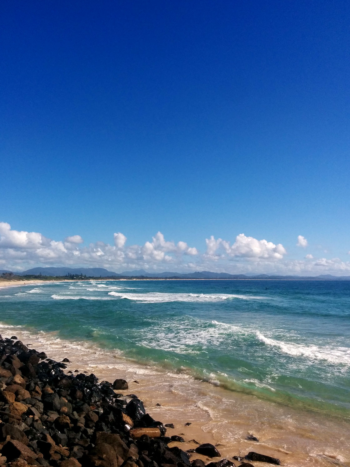 Main Beach, quiet for the afternoon