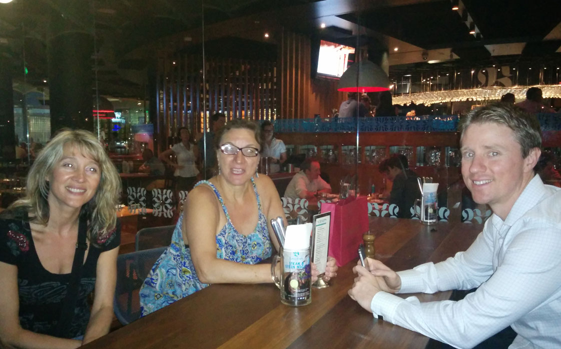 Dining out in Brisbane