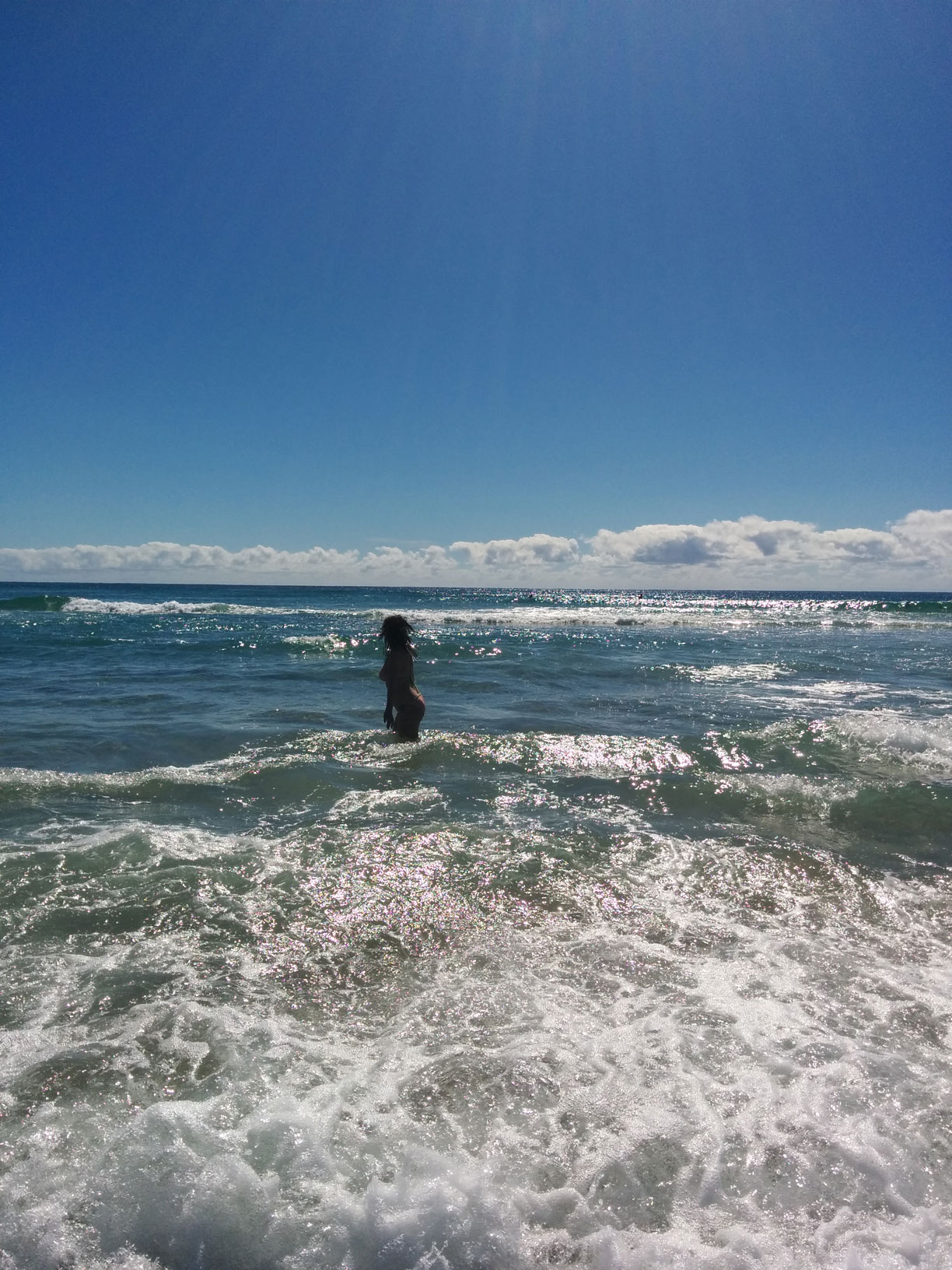 Me in the water. Look at those colours
