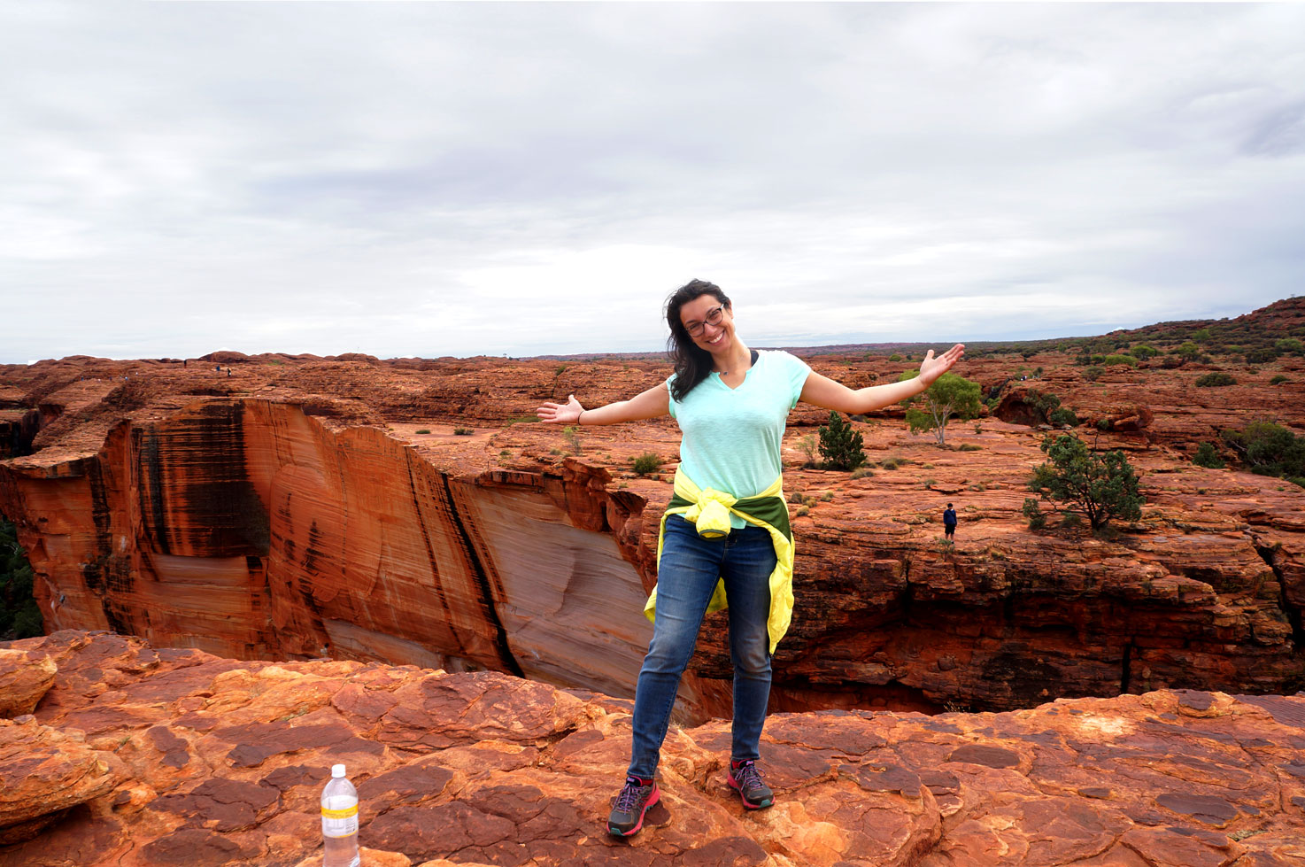 Silvia Stroie, at Kings Canyon