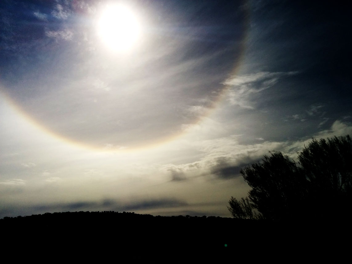 Eye in the sky in the Outback