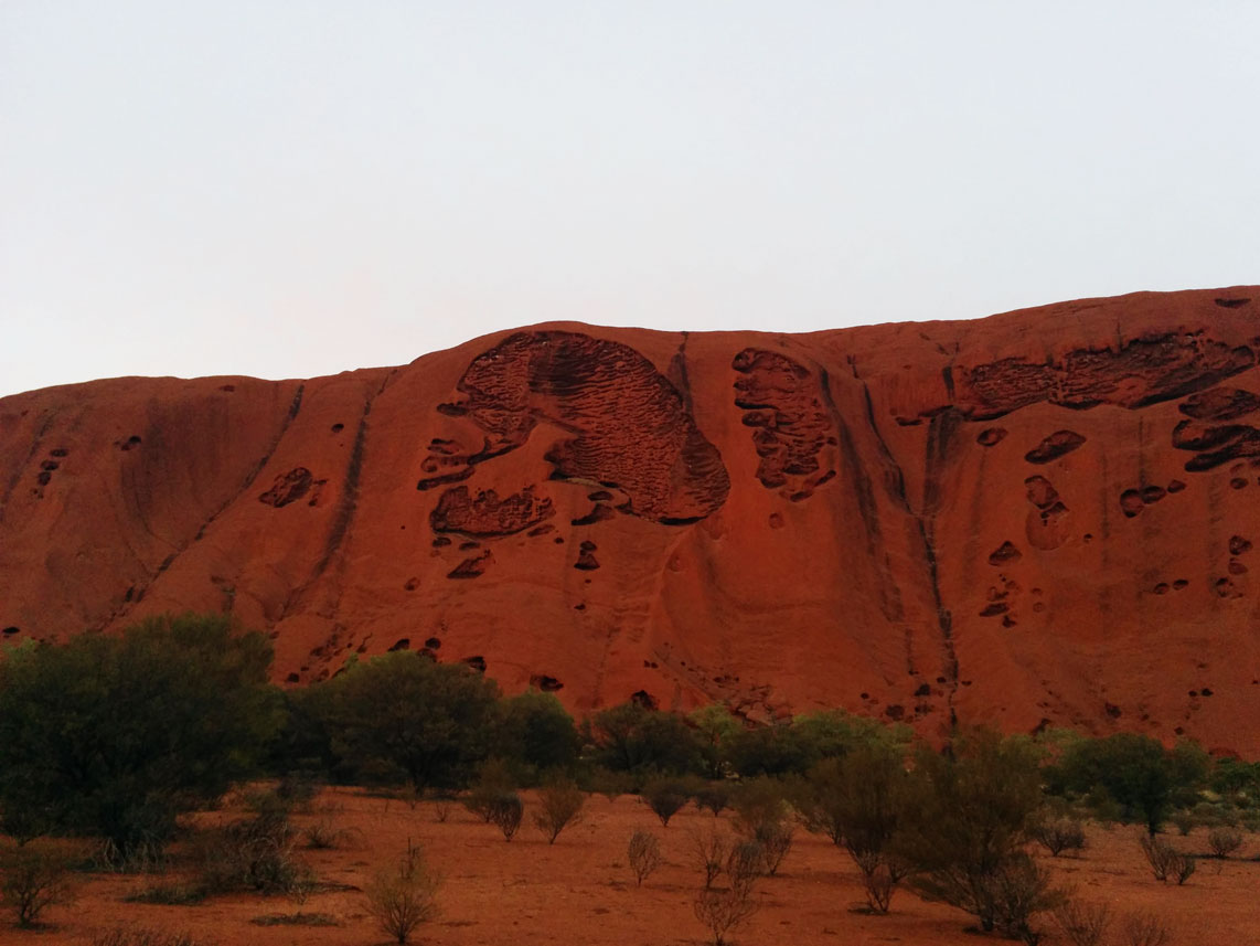 Uluru detail