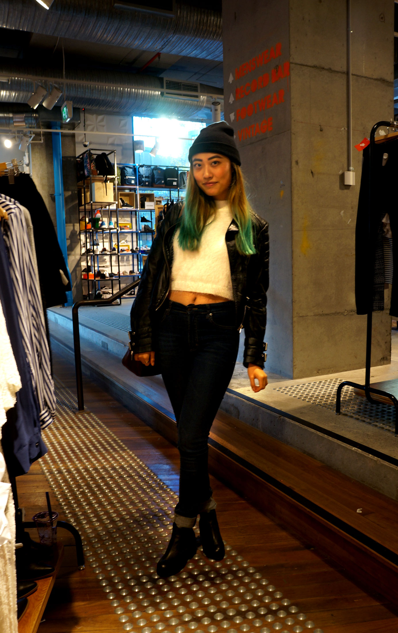 Style Alert! Cool urban on the way to Newtown