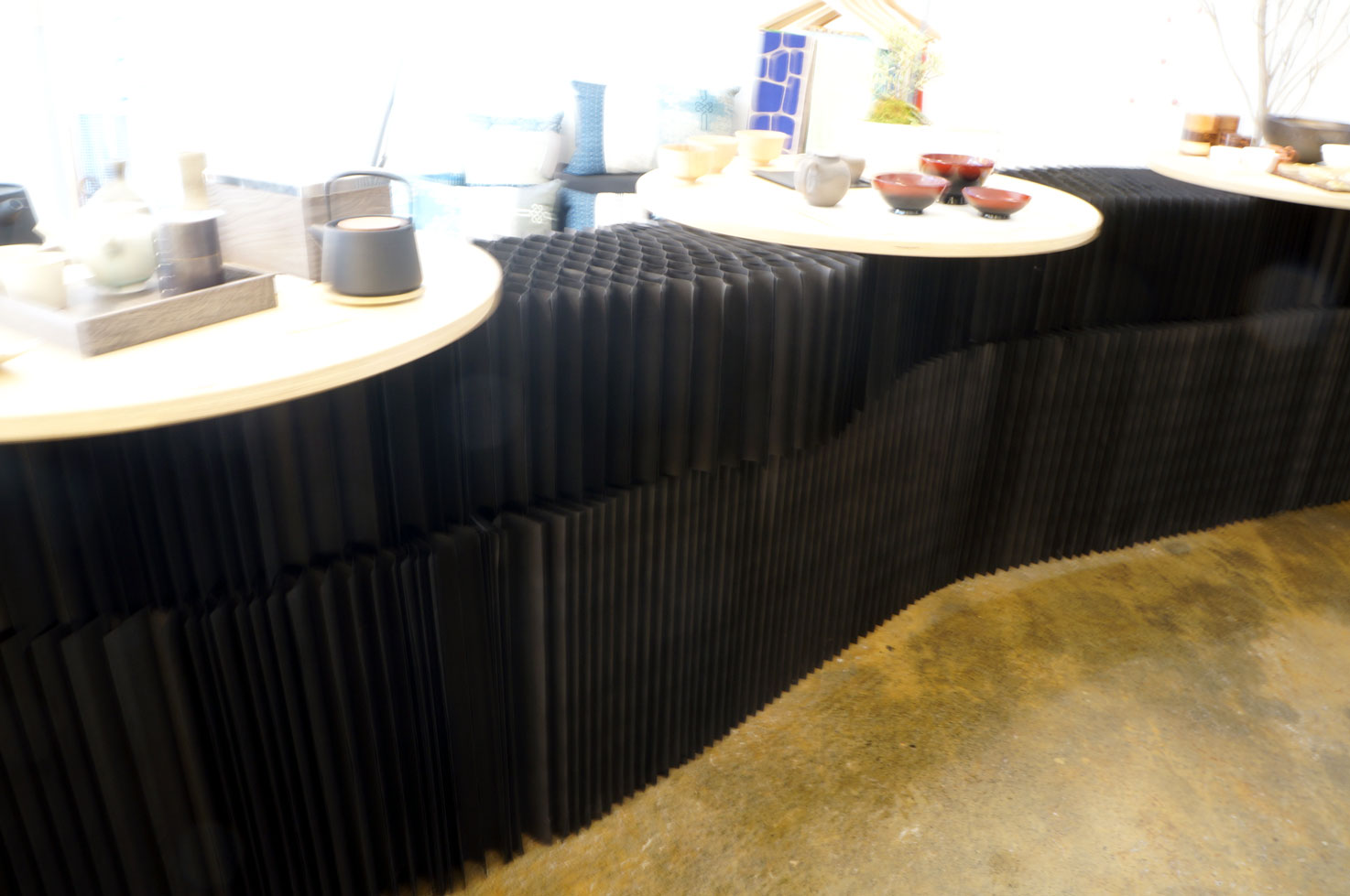The counter, which waved, apparently is a Canadian invention! It's all paper.