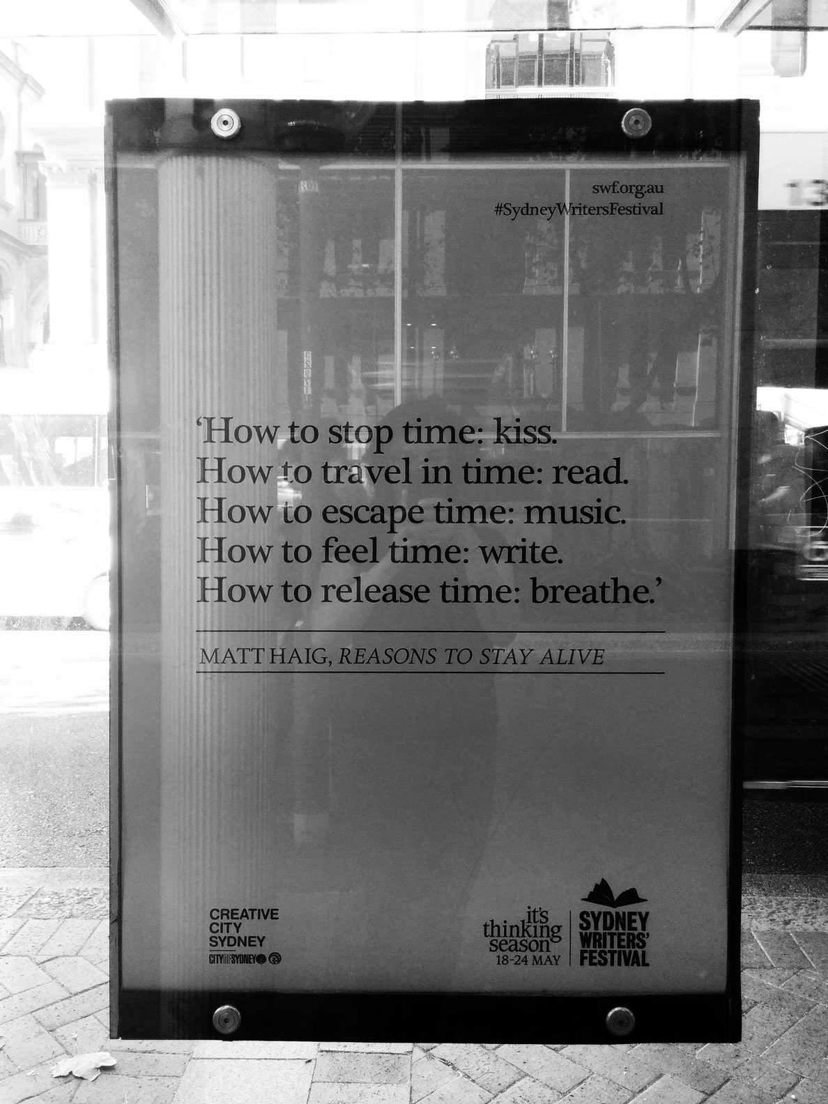Sage advice we should all follow