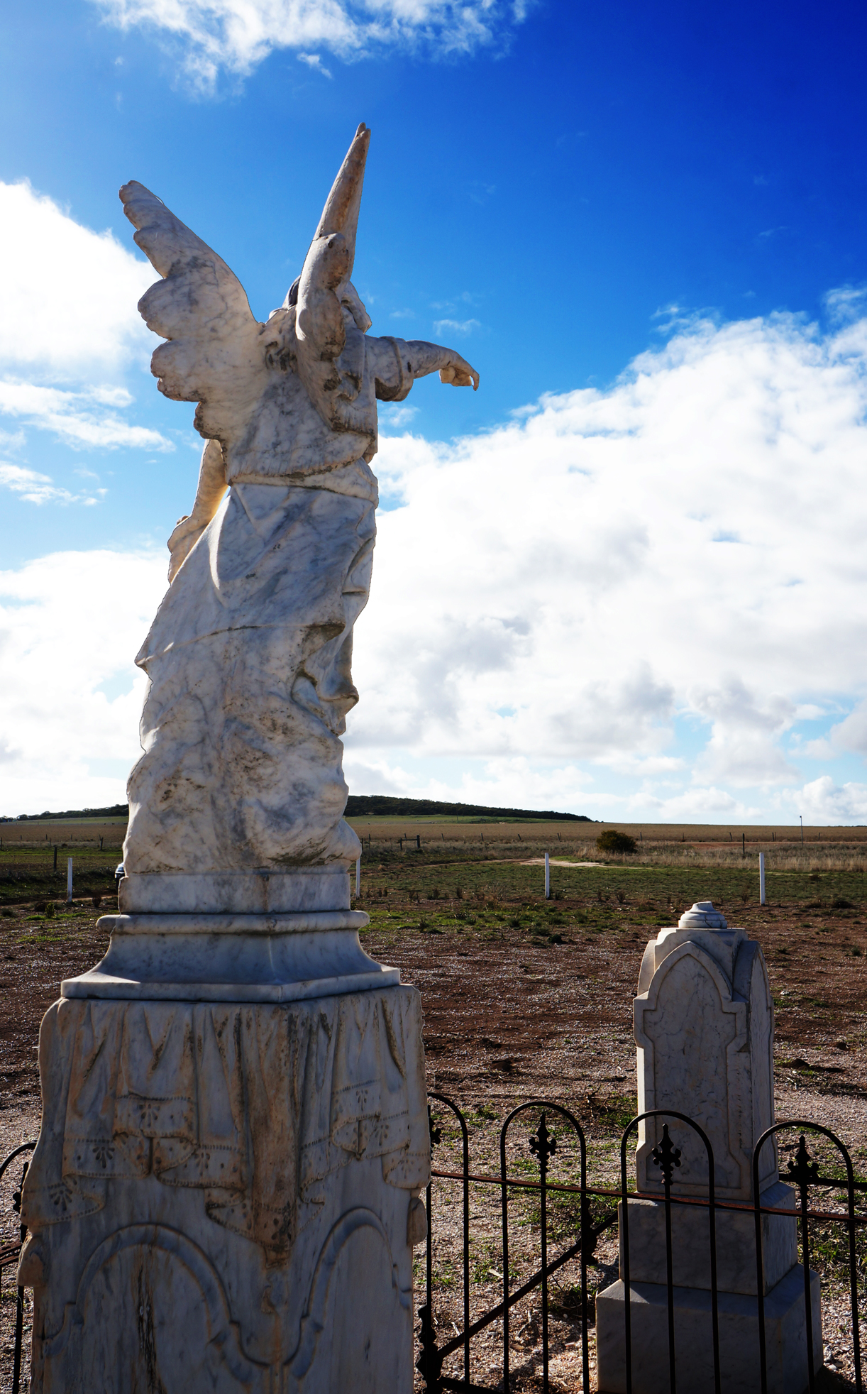 I love old cemeteries and the gorgeous artwork as tribute to the people resting within
