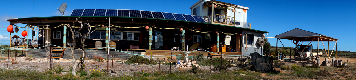 Panoramic of house