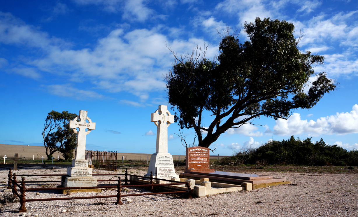 Cemetery in the middle of nowhere