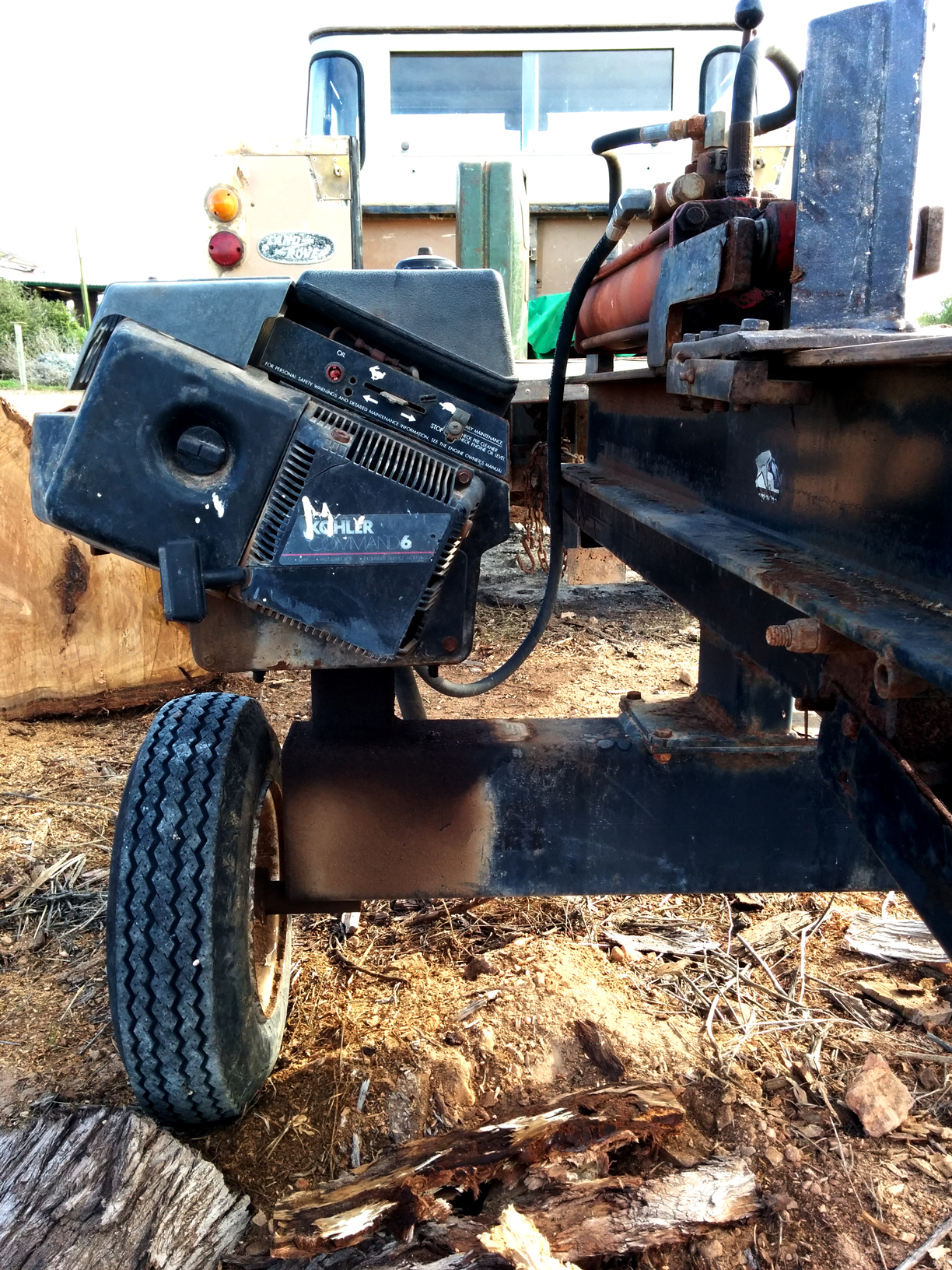 The splitter in detail
