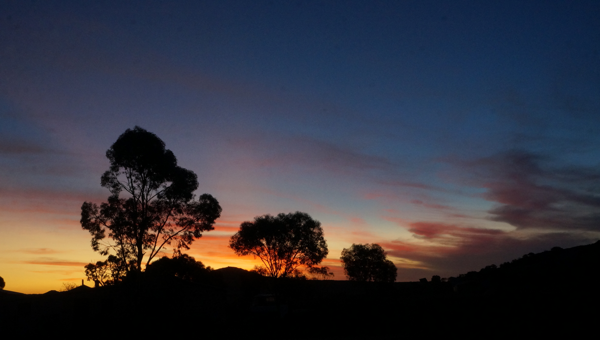 Now that's a sunset!