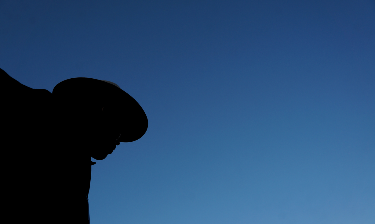 The silhouette shot, of course