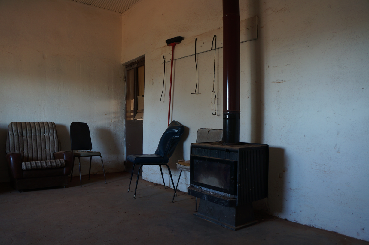 Old shearer's quarters, now used only to house the guests that camp if it rains